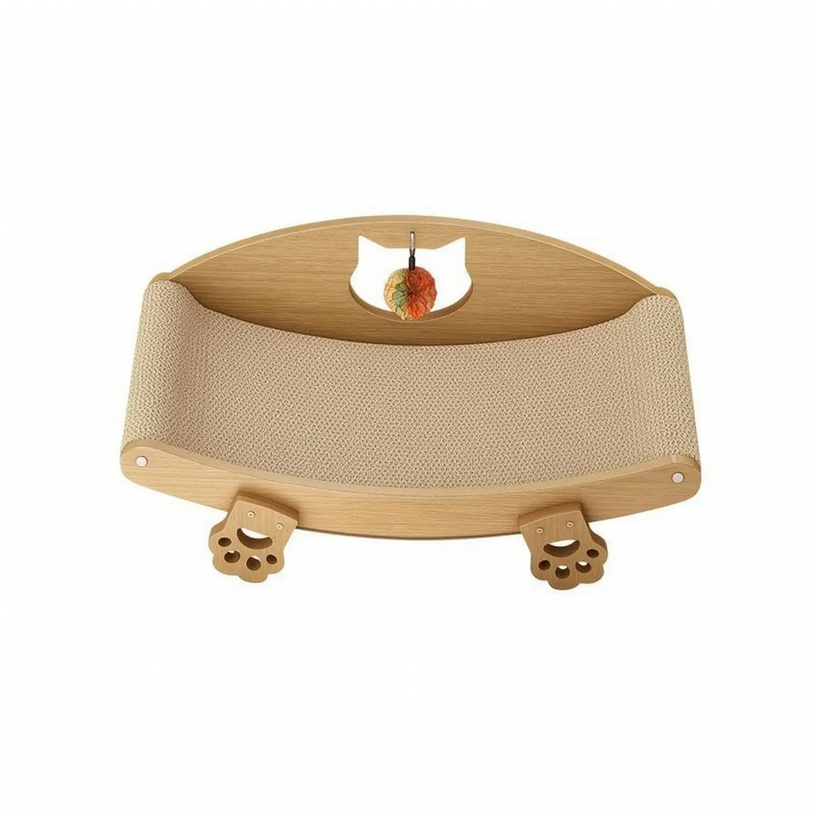 Cat House Scratcher Lounge with Sisal Surface for Small Cats Furniture and Comfortable Napping
