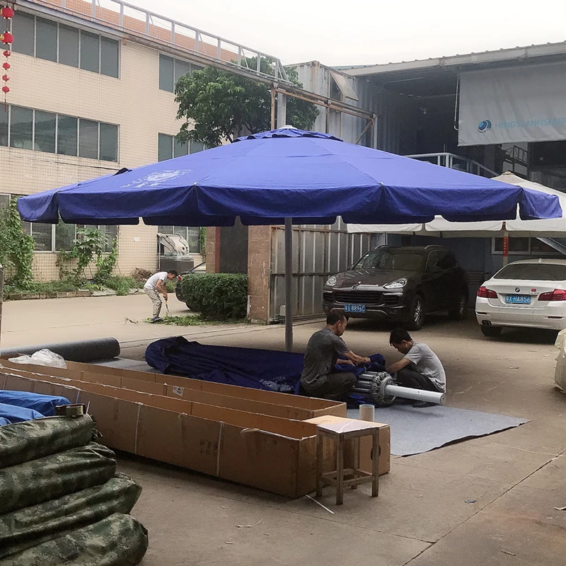 Roman Umbrella, Outdoor Umbrella,Sunshade, Rainproof, UV Protection,Thickened Material, Aluminum Alloy Columns, Rotatable