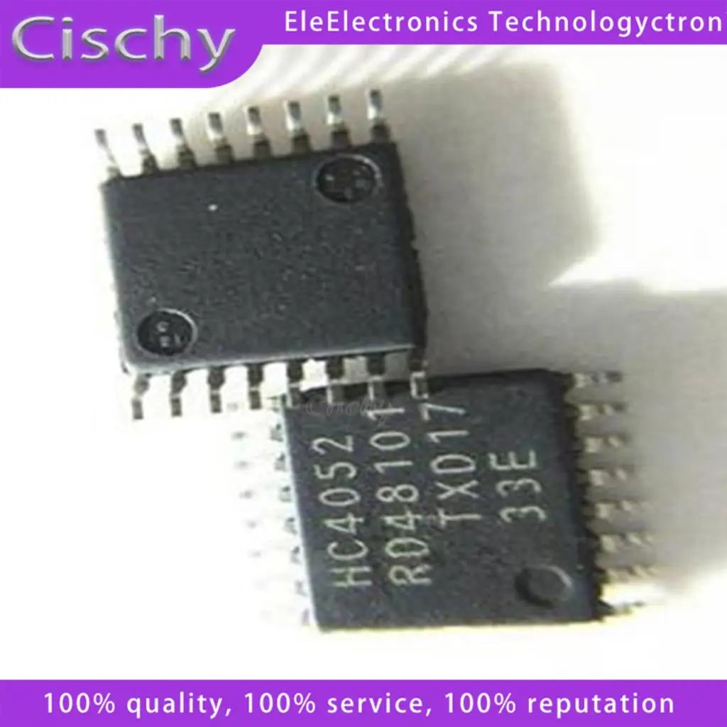 10pcs HC4052 74HC4052PW TSSOP-16 new and original In Stock