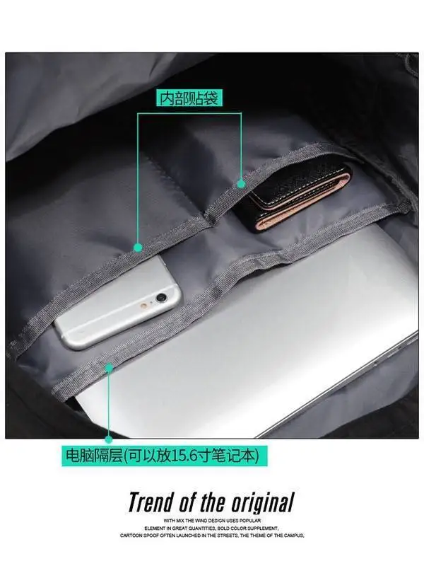 Anime Heavenly Official Blessing Mo Family Three Treasures Trilogy Scumbag Villain Merchandise Middle And High Student Backpack