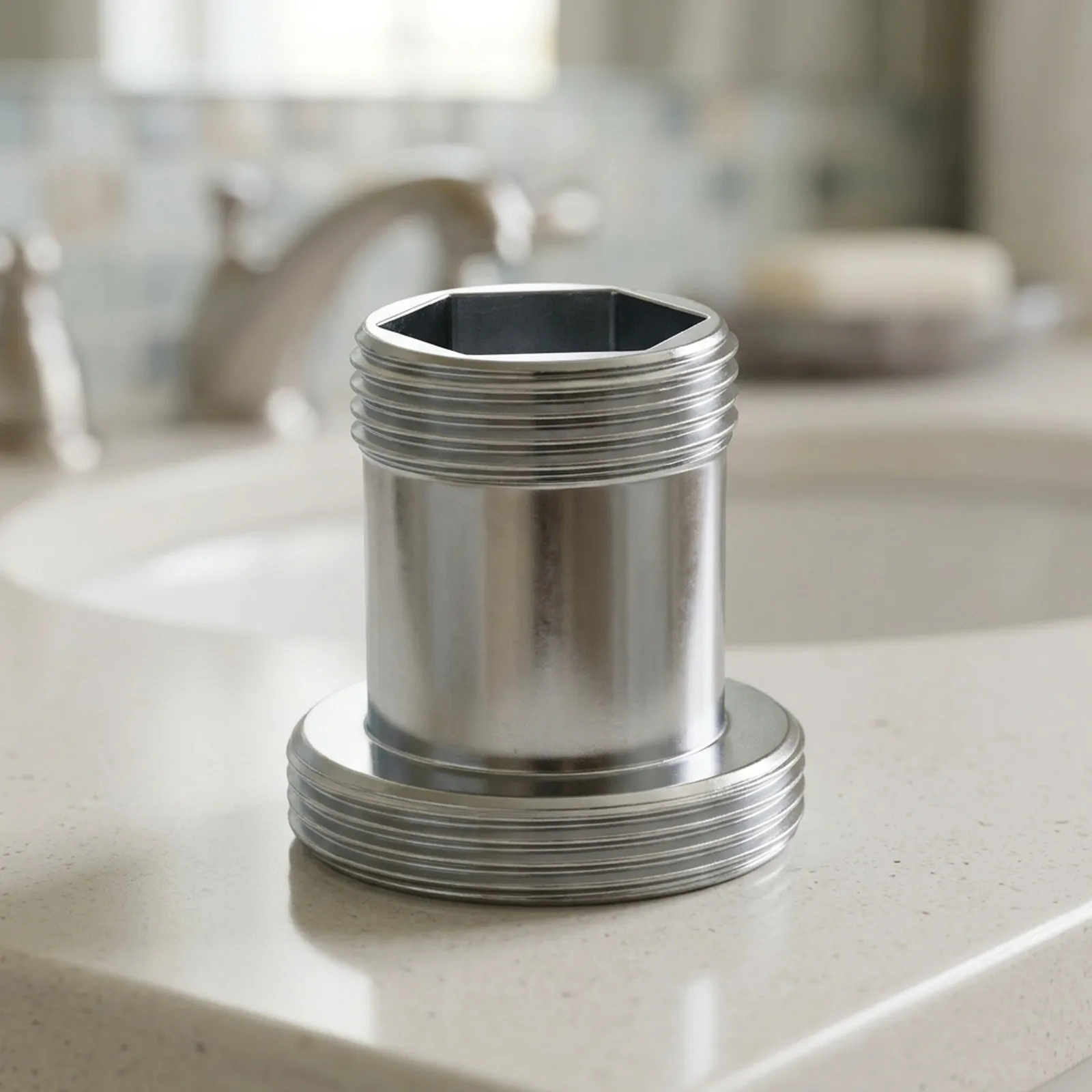 For Home Plumbing Repair 16mm To 22mm Copper Faucet Adapter Removable Aerator Faucet Faucet Precise Threaded Edges