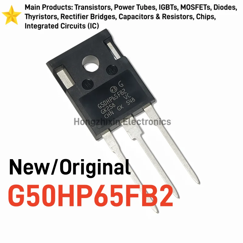 10PCS New/Original G50HP65FB2 TO-247 IGBT Transistor 650V 50A Power Triode STGWA50HP65FB2 Electronic Components
