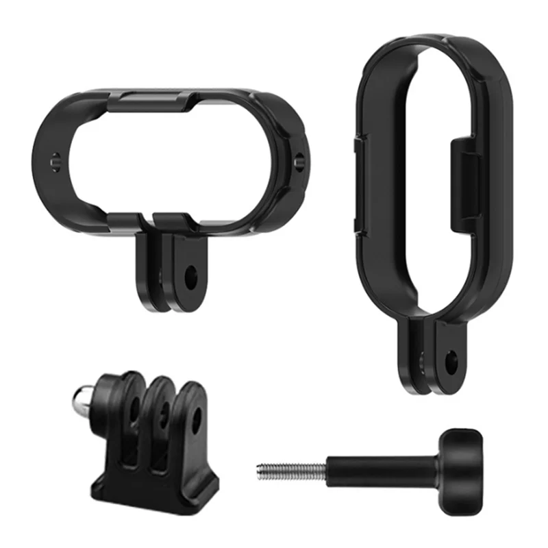 AAAEL-For Insta360 GO3 GO3S Frame Shell Extend Case Adapter Mount Long Screw Heat Dissipation Bracket Protection Bracket Frame