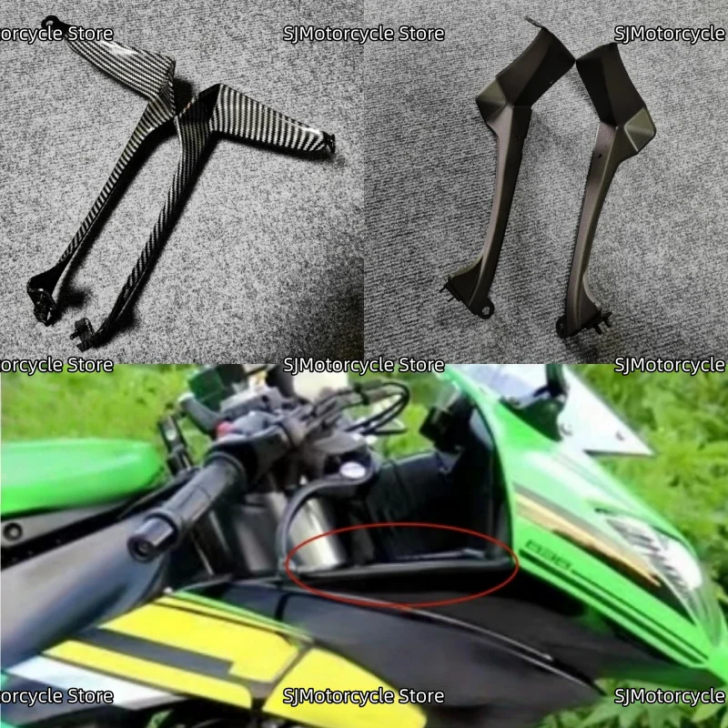 

Motorcycle ABS Head Fairing Left and Right Side Parts Fairing Fit For Kawasaki Ninja ZX-6R 636 ZX6R 2009 2010 2011 2012
