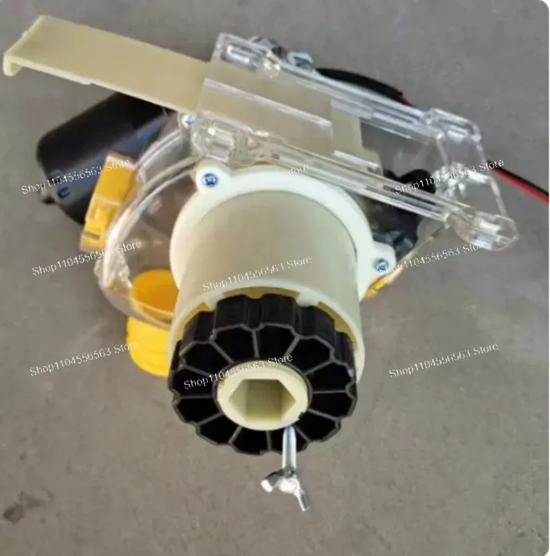 12V Electric Fertilizer Applicator Box: Fertilizer Seeder Accessories, Seeding Box for Corn Cutting