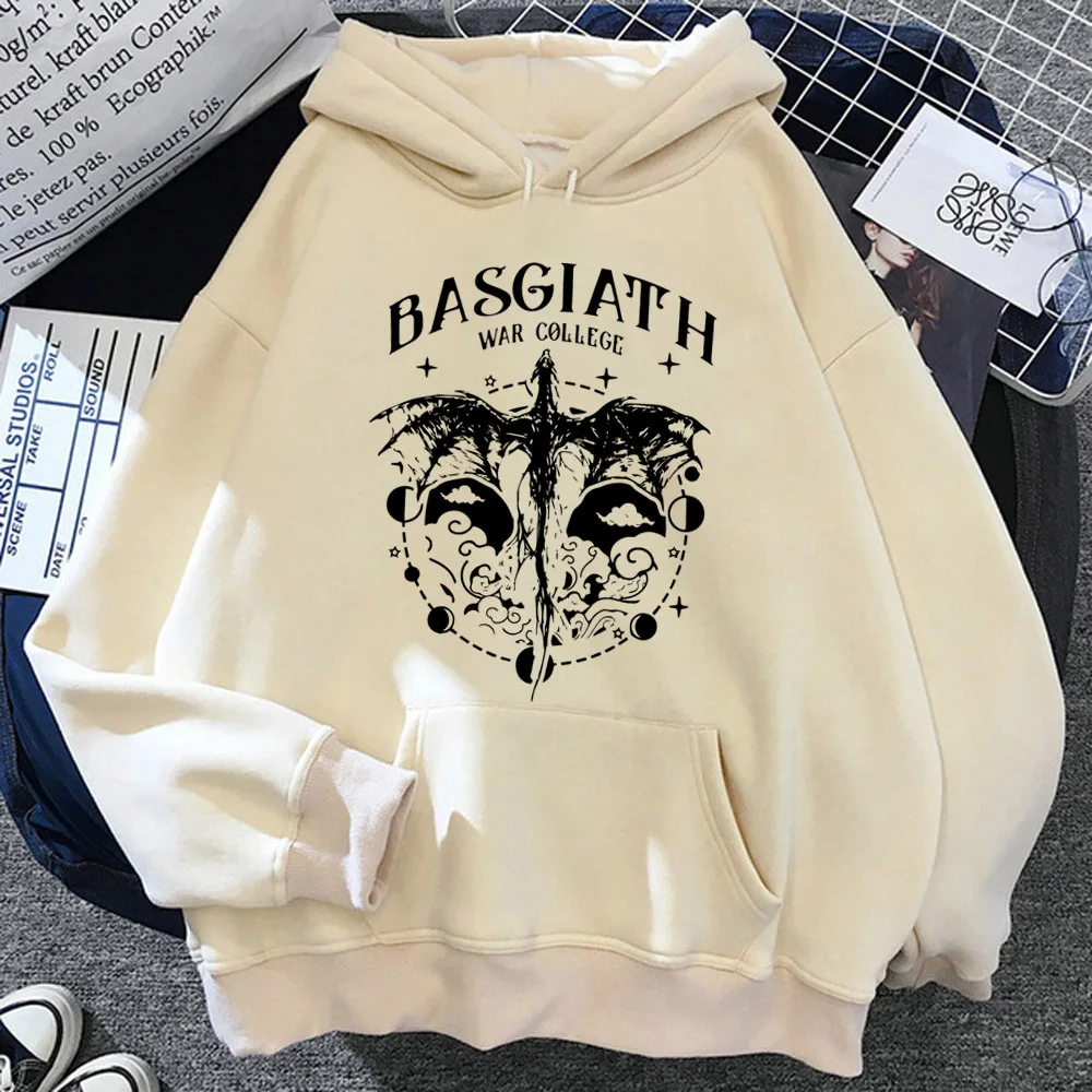 Fourth Wing hoodies women aesthetic graphic sweater tracksuit women anime clothes