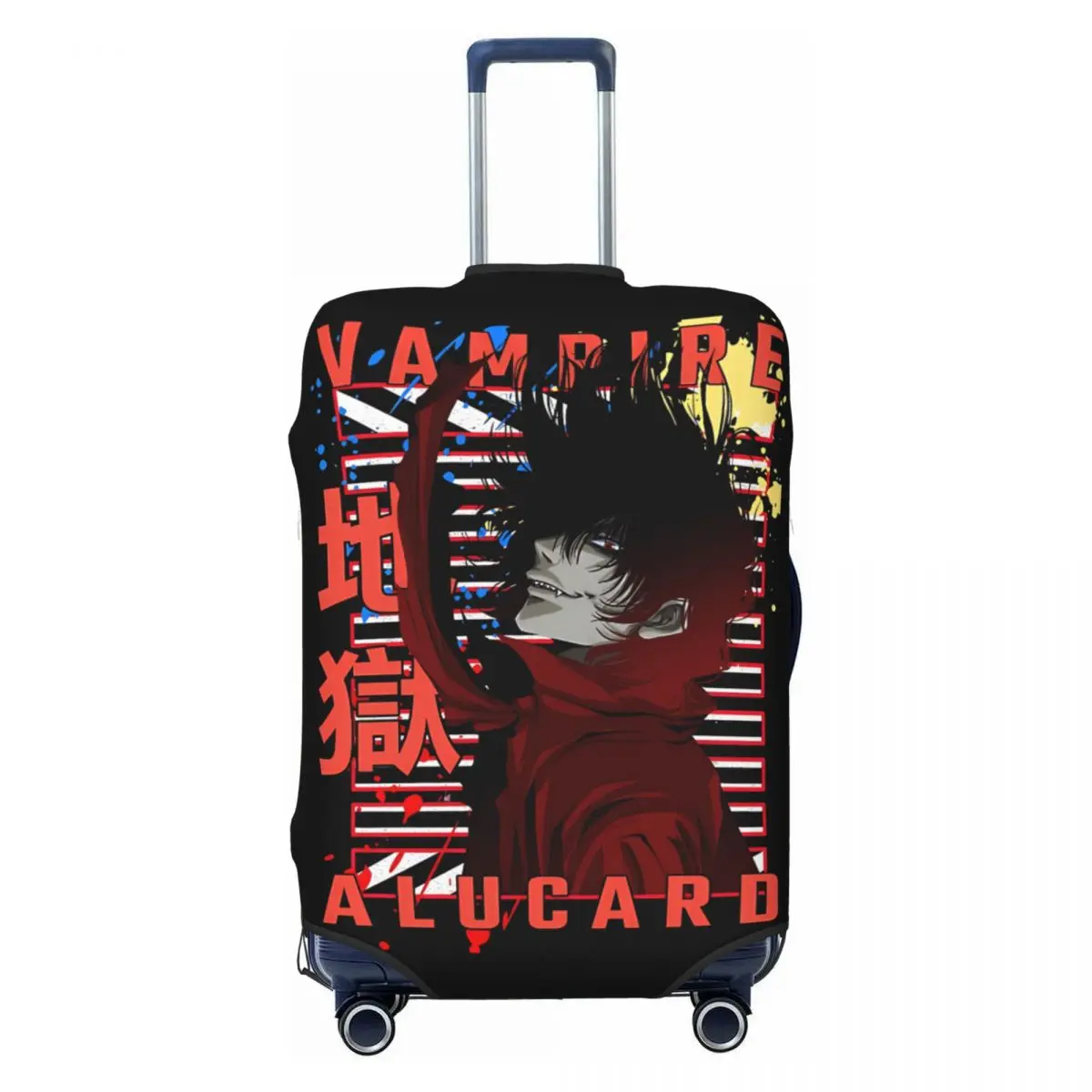 

Alucard Hellsing чехол для чемодана отпуск круизная поездка полезная защита чемодана