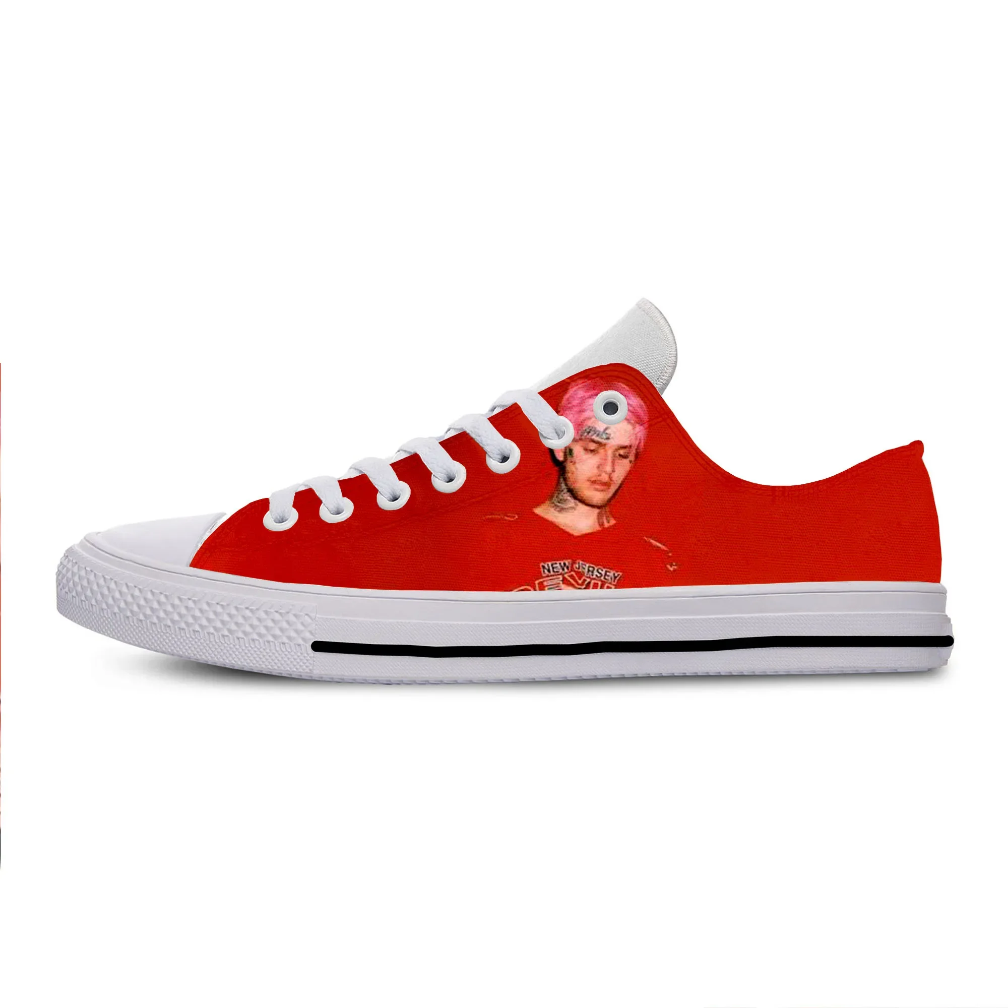 Hot Cool Fashion New Summer Casual Shoes Man Woman Hip Hop Pop  Rock Rapper Lil Peep Low Top Classic Latest Board Shoes