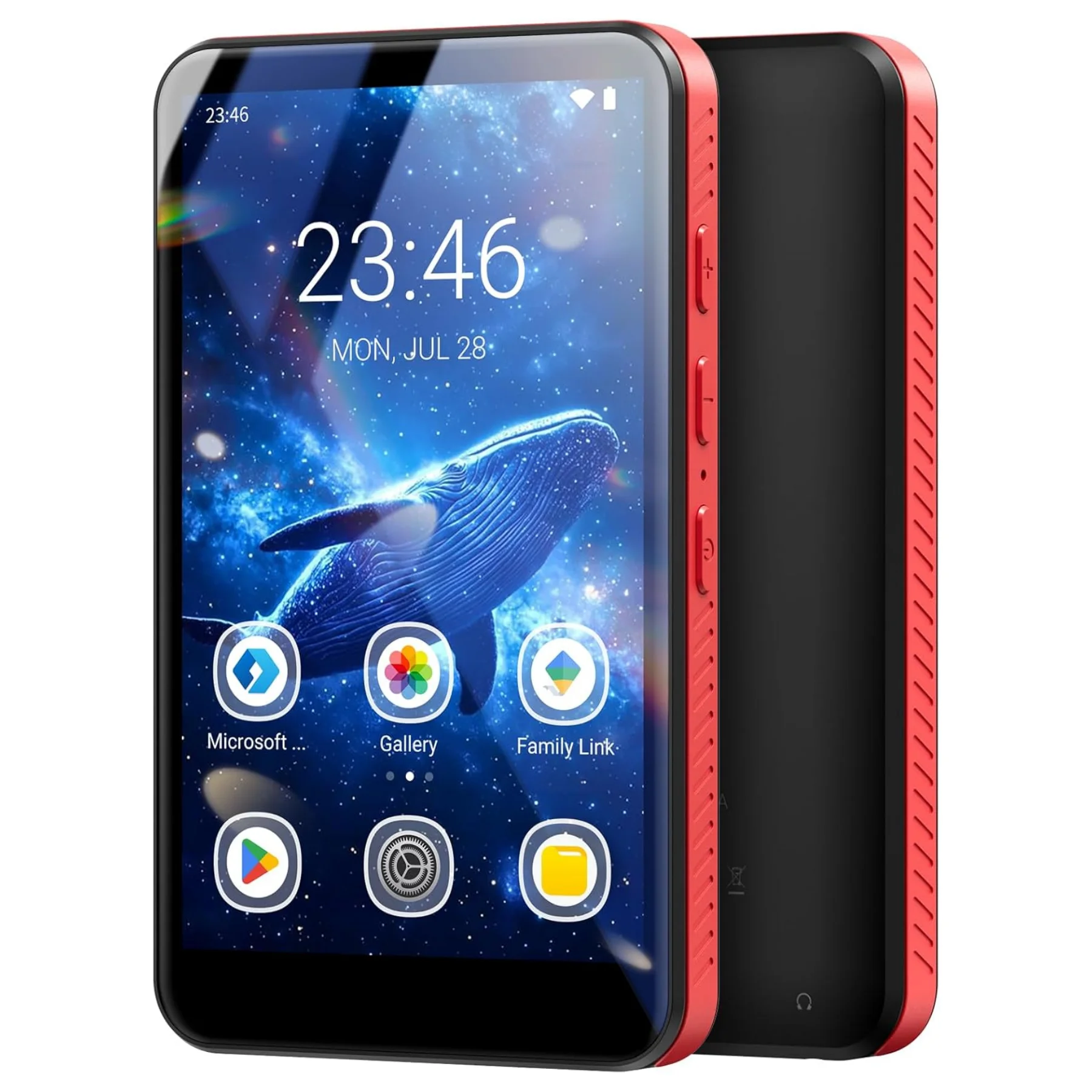 

96GB（64GB+32GB) MP3 Player with Bluetooth and WiFi, MECHEN Android 10 OS with 4" Touchscreen and Speaker,with Spotify,Play Store