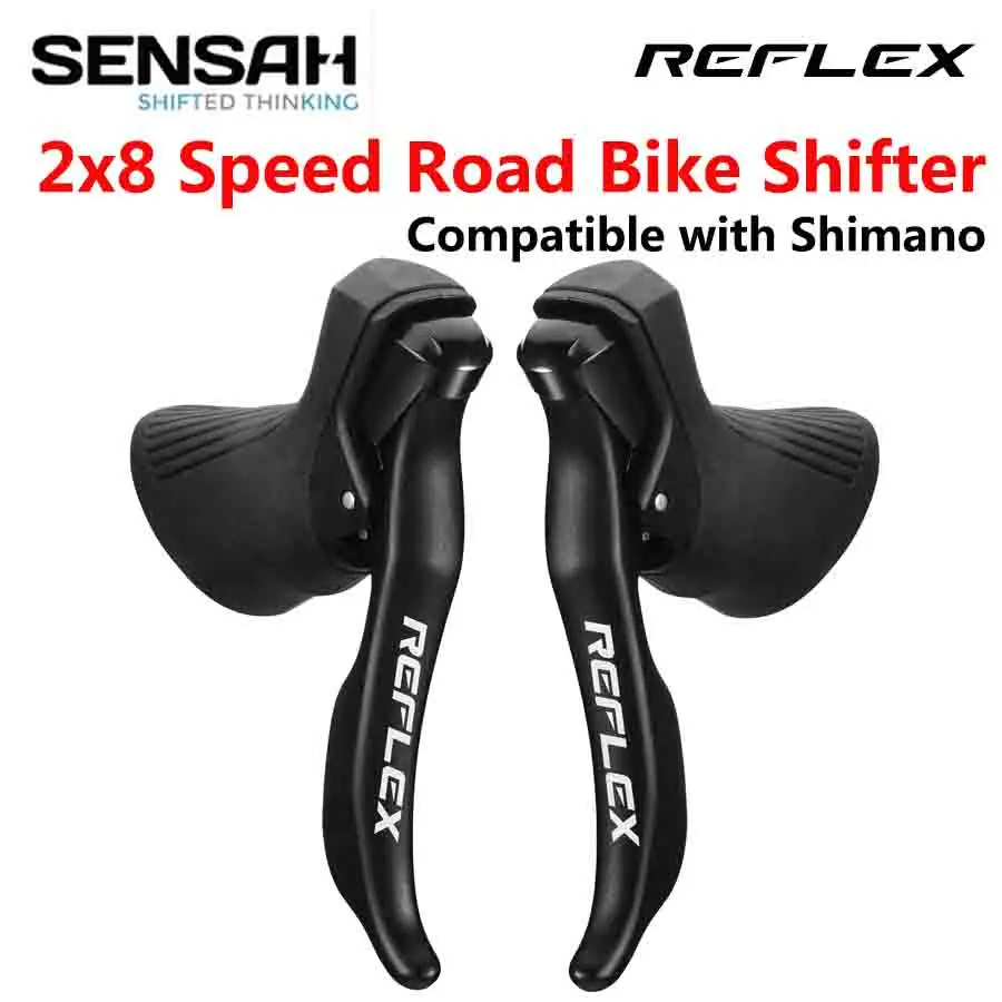 محولات دراجة الطريق SENSAH STI 2x7/2x8/2x9/2x10/2x11 سرعة رافعة الفرامل دراجة Derailleur متوافقة مع Shimano Sora Tiagra 105