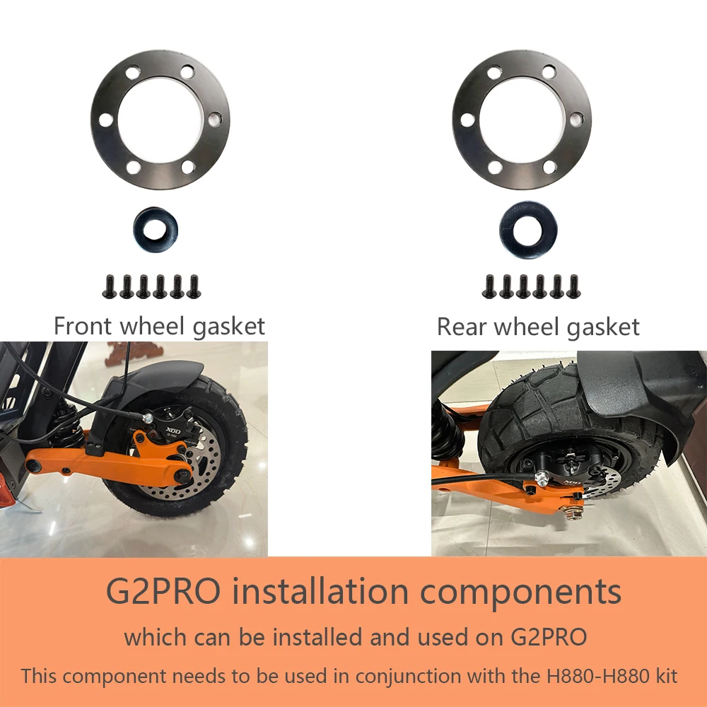 XOD H800/H880 Electric Scooter Hydraulic Disc Brake for KUKirin G2 Master G2 MAX G2 PRO2025 Electric Scooter Hydraulic oil Brak image 3