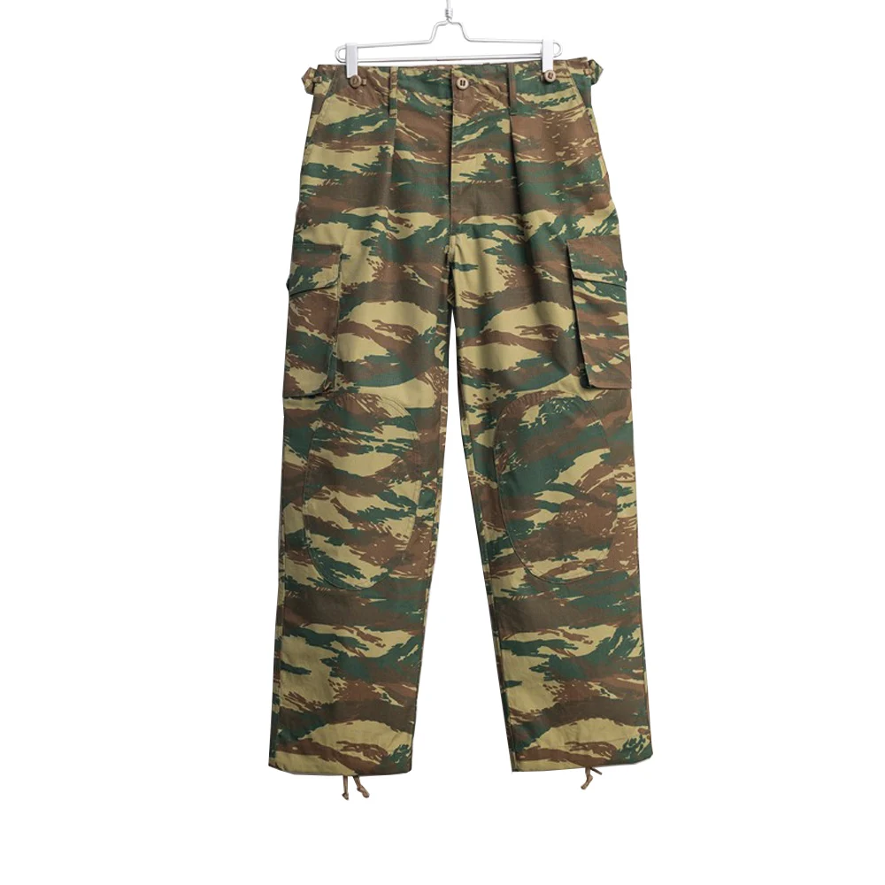 Vintage men's pants Training Swiss Soldiers Casual Sportswear Vintage Tactical Pants for Infrared Camouflage WWII WW2