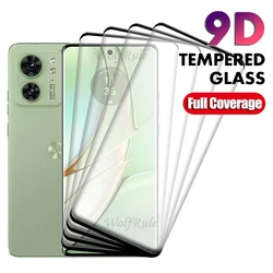 1/2/3/4 PCS For Moto Edge 40 Glass Motorola Edge 40 Tempered Glass Protective 9H Full Cover Curved Screen Protector Moto Edge 40