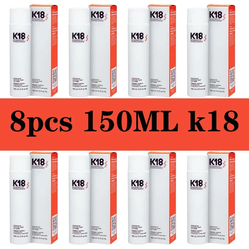 

150ML K18 Original Hair Treatment Leave-In Hair Mask Repair Dry Damaged Hair 4 Minutes To Reverse Hair Damage Moisturize