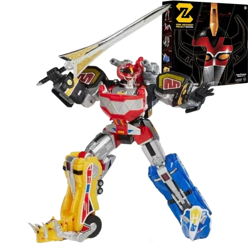 Power Rangers Mighty Morphin Zord Ascension Project ZAP Megazord in Space Astro Megazord Mighty Morphin Dragonzord Trendy Toys