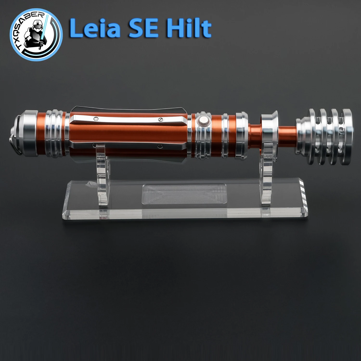 

Leia SE Handle TXQSTUDIO Lightsaber SDRGB Pixel No Blade FOC Metal Hilt Light Saber Parts Jedi Lasers word Toys for Cosplay