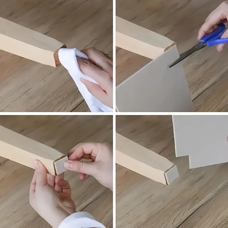 10pcs Adhesive Mat Anti Slip Cutting Furniture Protection Felt Mat Ceramic Tile Wooden Floor Protective Mat Home Accessories