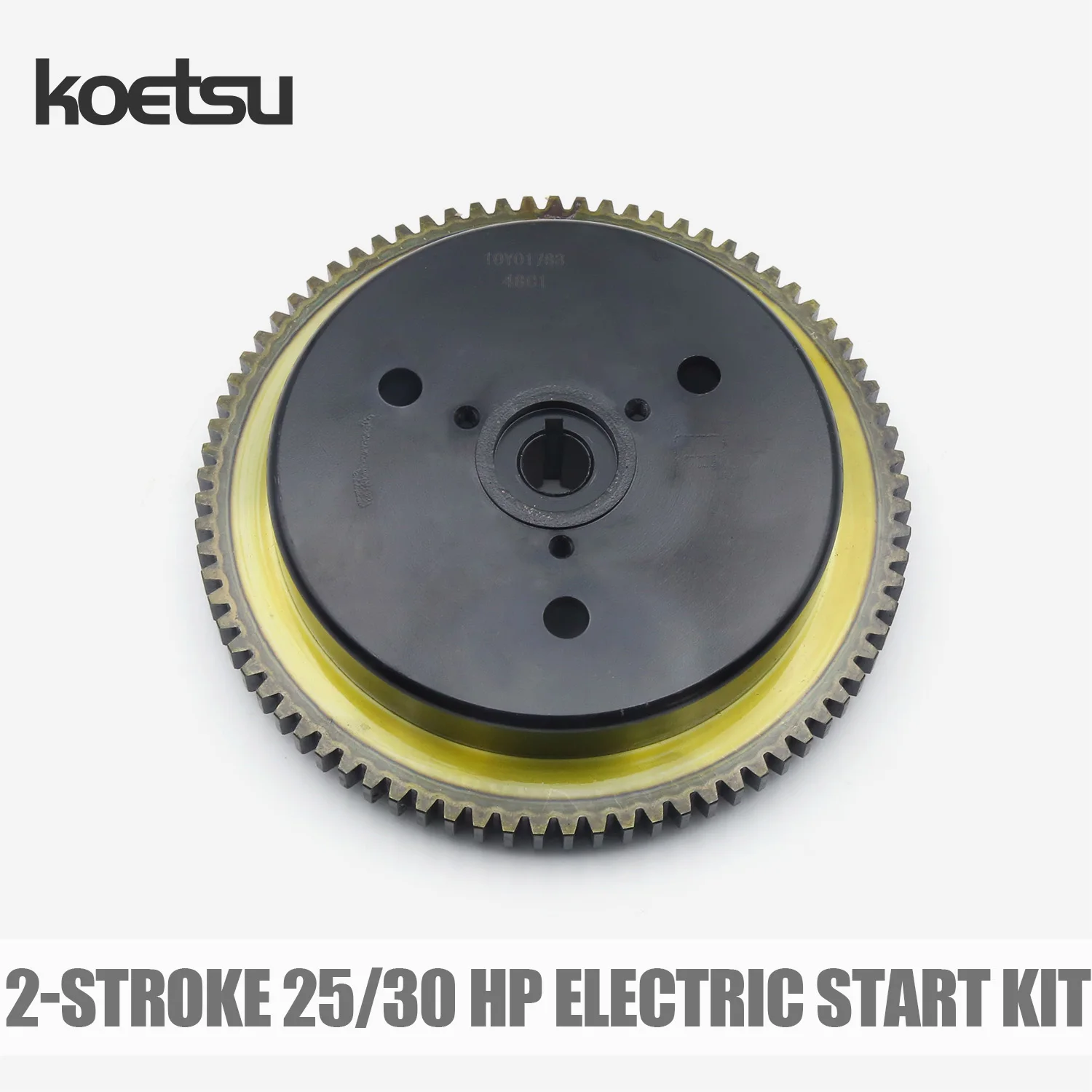 KOETSU Electric Start Kit — Compatible with Tohatsu 25/30 HP 2-Stroke Outboard Motors 3P0-06091-1 346-76010-0