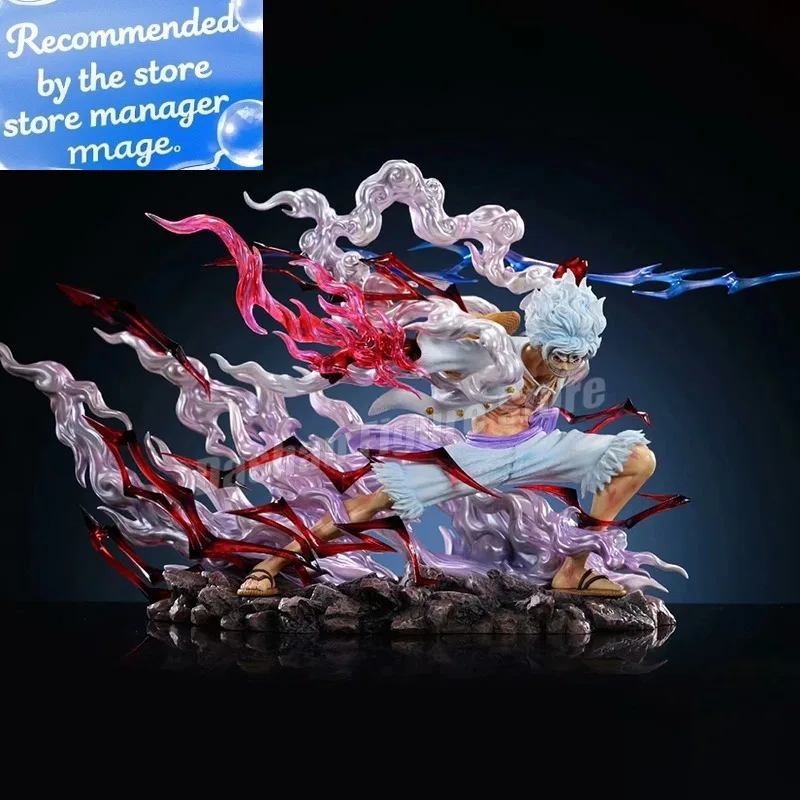 

GK One Piece Nika Action Figure Sun God Gear 5 Monkey D Luffy Figurine PVC Collection 20cm Thunderbolt Luffy Figures Model Toys