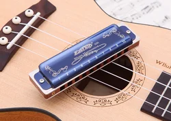 EASTTOP mouth organ T008K Blues harmonica,key of Bb, new blue color,for player,gift,beginner