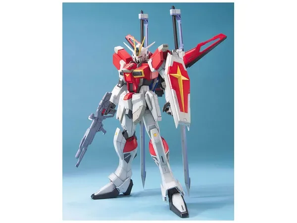 BANDAI MG Sword Impulse Gundam Finish 1/100 Scale Mobile Suit Gundam Seed Destiny Gunpla Model Kit Assembly