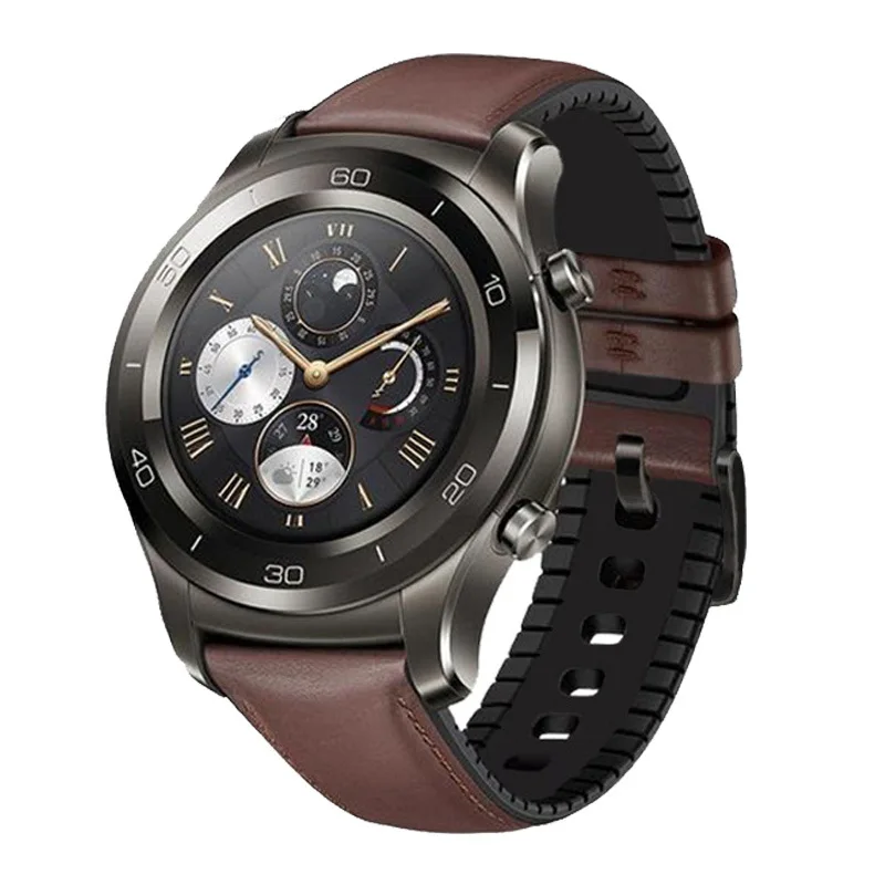 Cinturino in pelle in Silicone per Honor Magic Watch 2 42mm 46mm cinturino cinturino Smart watch per cinturini Huawei Honor GS 3/GS Pro
