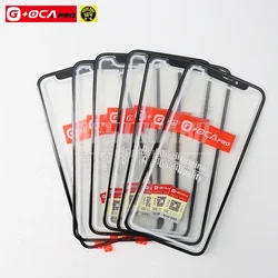 5PCS  G+OCAPro Glass with OCA 2 in 1 for iphone X to 15ProMax panel broken mobile phone repair replacement