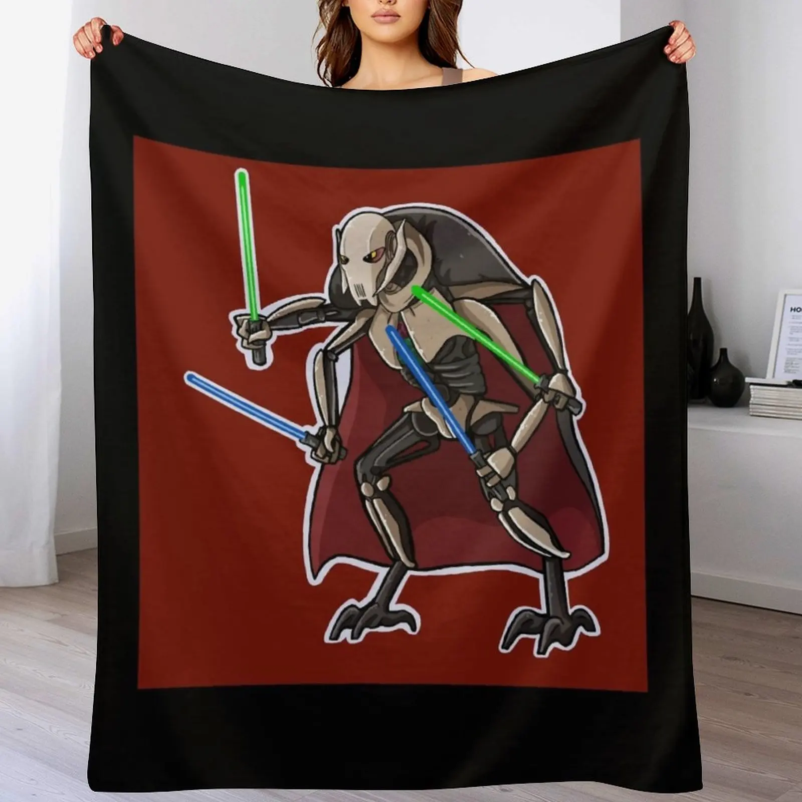 

General Grievous chibi Premium Scoop Throw Blanket