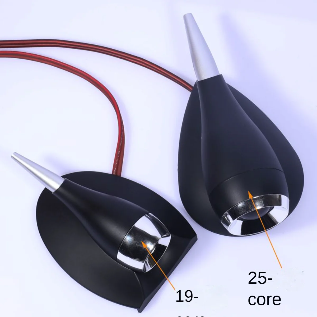 2 Pcs 1.5 Inch Hi-Fi External Tweeter | 19mm 25mm Silk Dome Super Tweeter High Frequency Speaker for DIY Audio Speakers