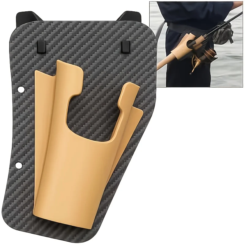 

Slip-in fishing rod butt fish support bracket, quick-pull belt gear, durable and sturdy, suitable for fishing hooks,