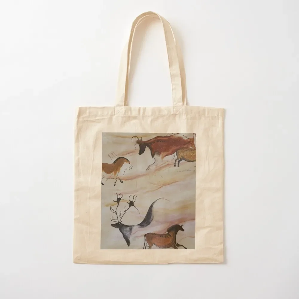 Cave art 1 Tote Bag Shopper handbag Fabric bag shopper bag woman eco folding