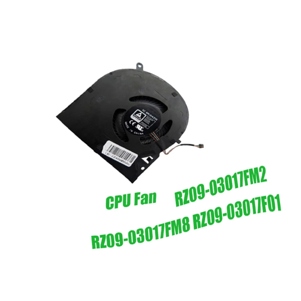For RAZER For Blade 15 RZ09-03017FM2 RZ09-03017FM8 RZ09-03017F01 RZ09-03017F02 RZ09-03018F02 RZ09-03018F52 DC5V Laptop CPU Fan