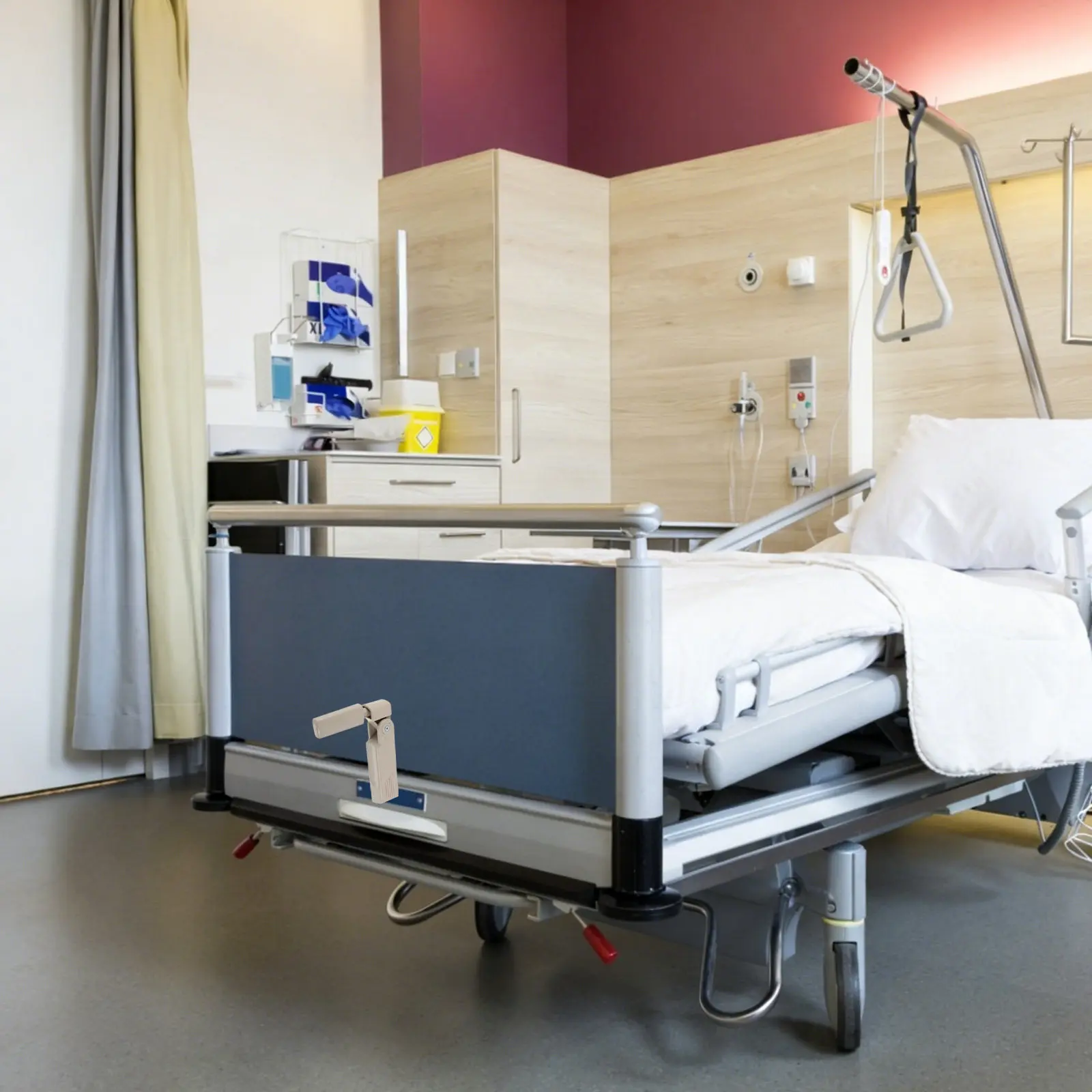 Manivela de Repuesto para Cama de Hospital con Ajuste de Altura, Herramienta para Personas Mayores
