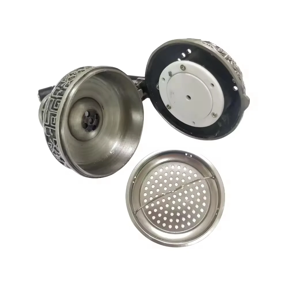 Electronic Heating Bowl Smokeless Automatic Thermostatic Heat Preservation Hookah Shisha Head Electric Heating Bowl
