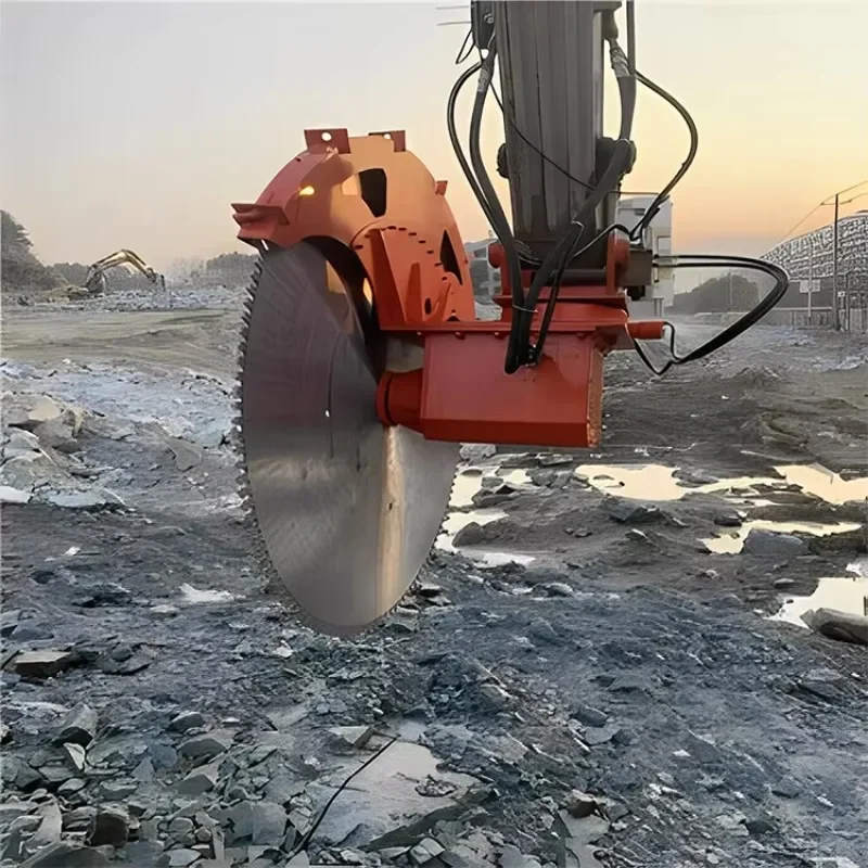 Factory Direct Sale Rock Trench Digging Large Scale Saw Cutting Machine Quarry Material Mining Hydraulic Rock Saw