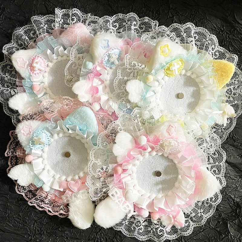58‑75mm Badge Ita Bag DIY Material Kit, Luxury Multi‑Function Badge Holder for Gumi Collection Supplies