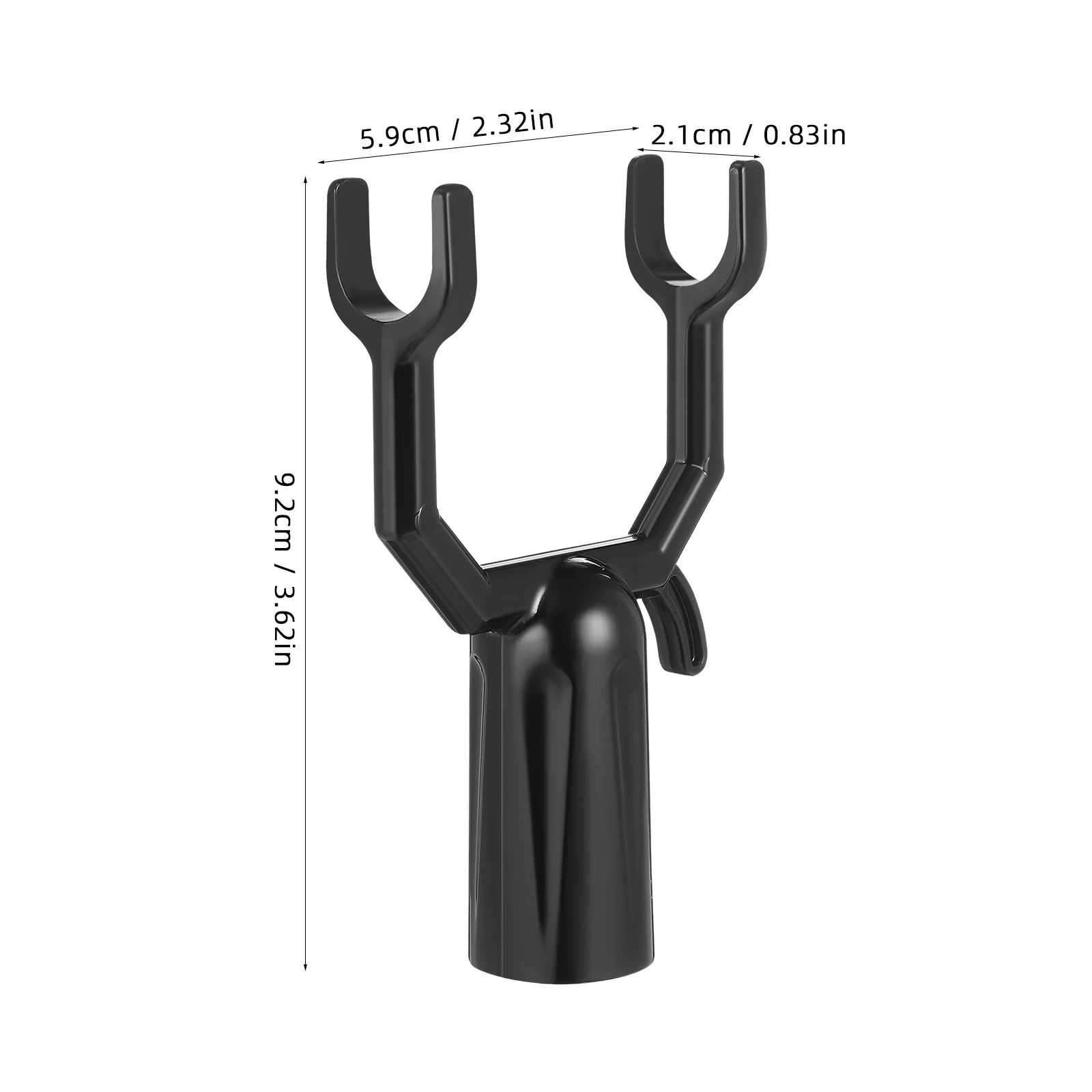 8 Pcs Tree Support Stand Branch Holder Black Fruit Protector Metal Durable Gardening Tool Farm Orchard Use Easy Install Stable
