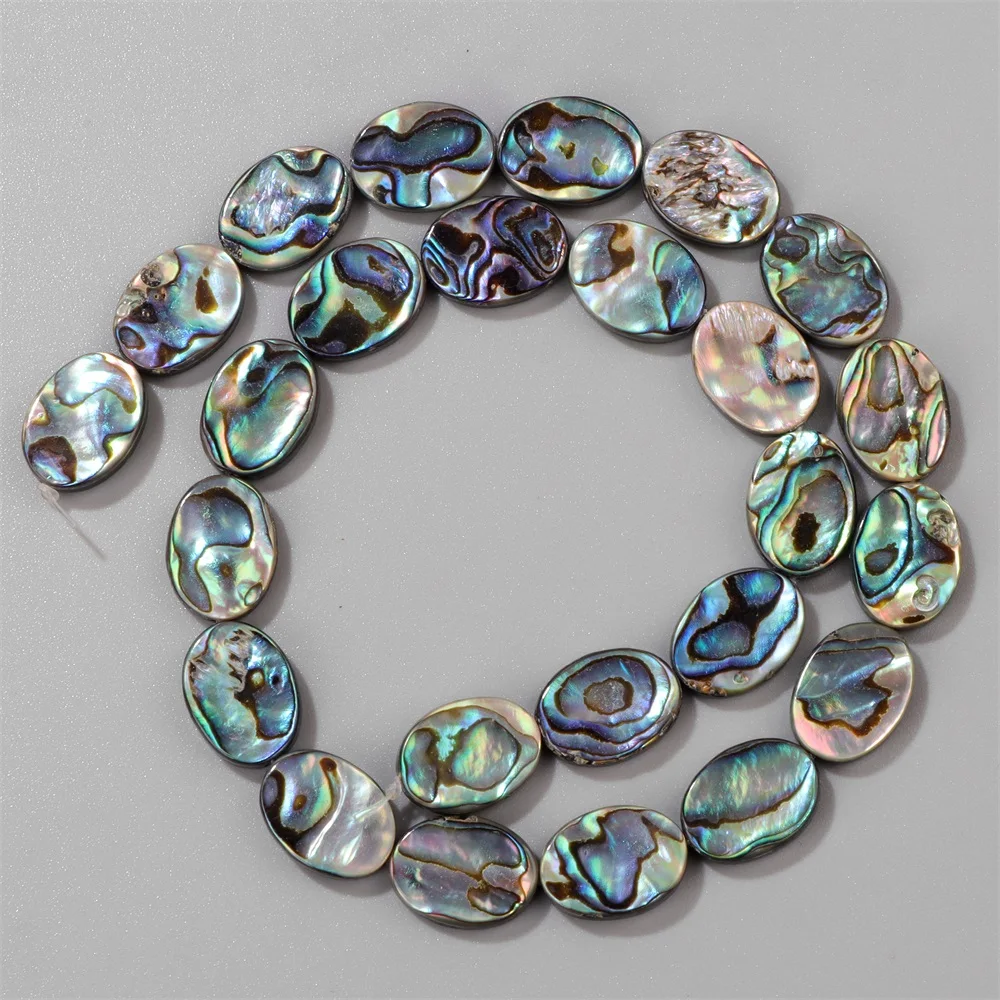 Exquisite Natural Abalone Shell Beads Loose Shell Slice Charm Beads Making DIY Jewelry Necklace Bracelet Earrings Accessories