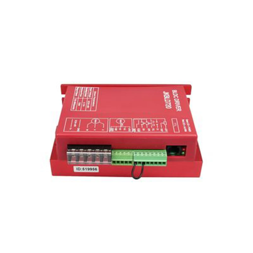 Hallless motor uses brushless DC 24V-48V controller speed regulation subdivision driver set  BLD720