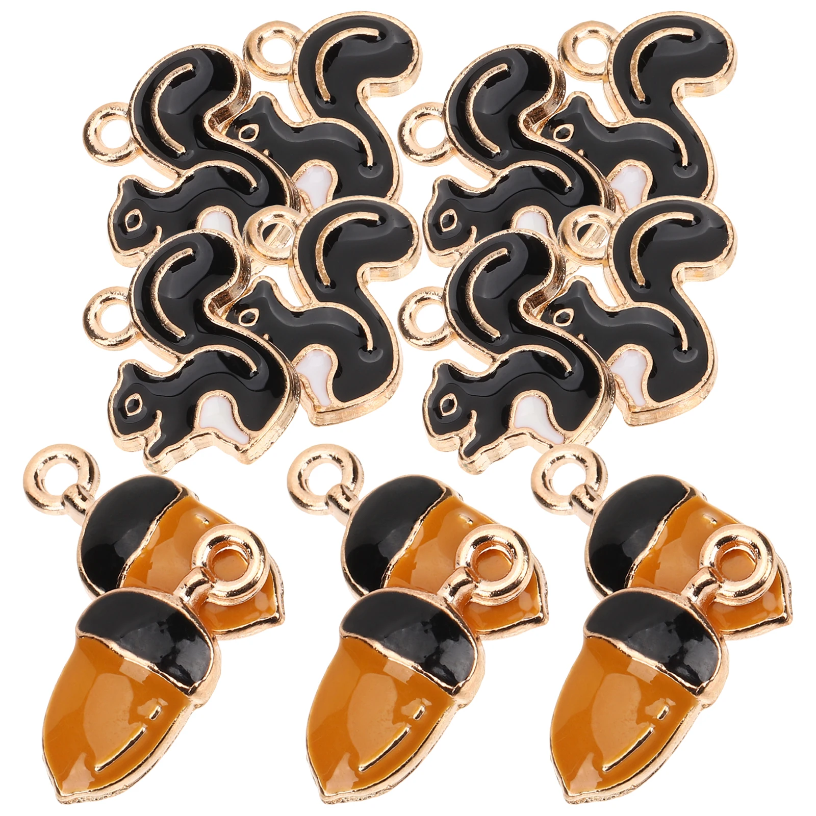 

Squirrel Pine Cone Charms Pendant Jewelry Making Supplies Rust Proof Alloy Nature Crafts Bracelets Earrings DIY Kits Accessories