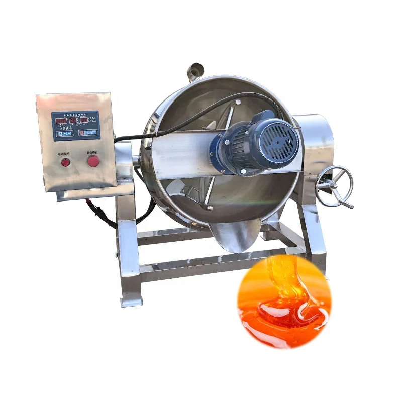Customized Electric Planetary Jacket Kettle with Agitator Heat Transfer Oil Jacketed Pots 300 Liters