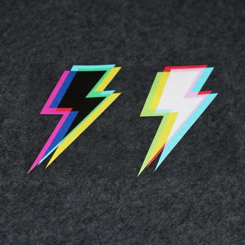 2Pcs 2D Flat Color Lightning Vinyl Stickers, Waterproof Decal For Car Motorcycle DIY Exterior Decor, Holiday Gift