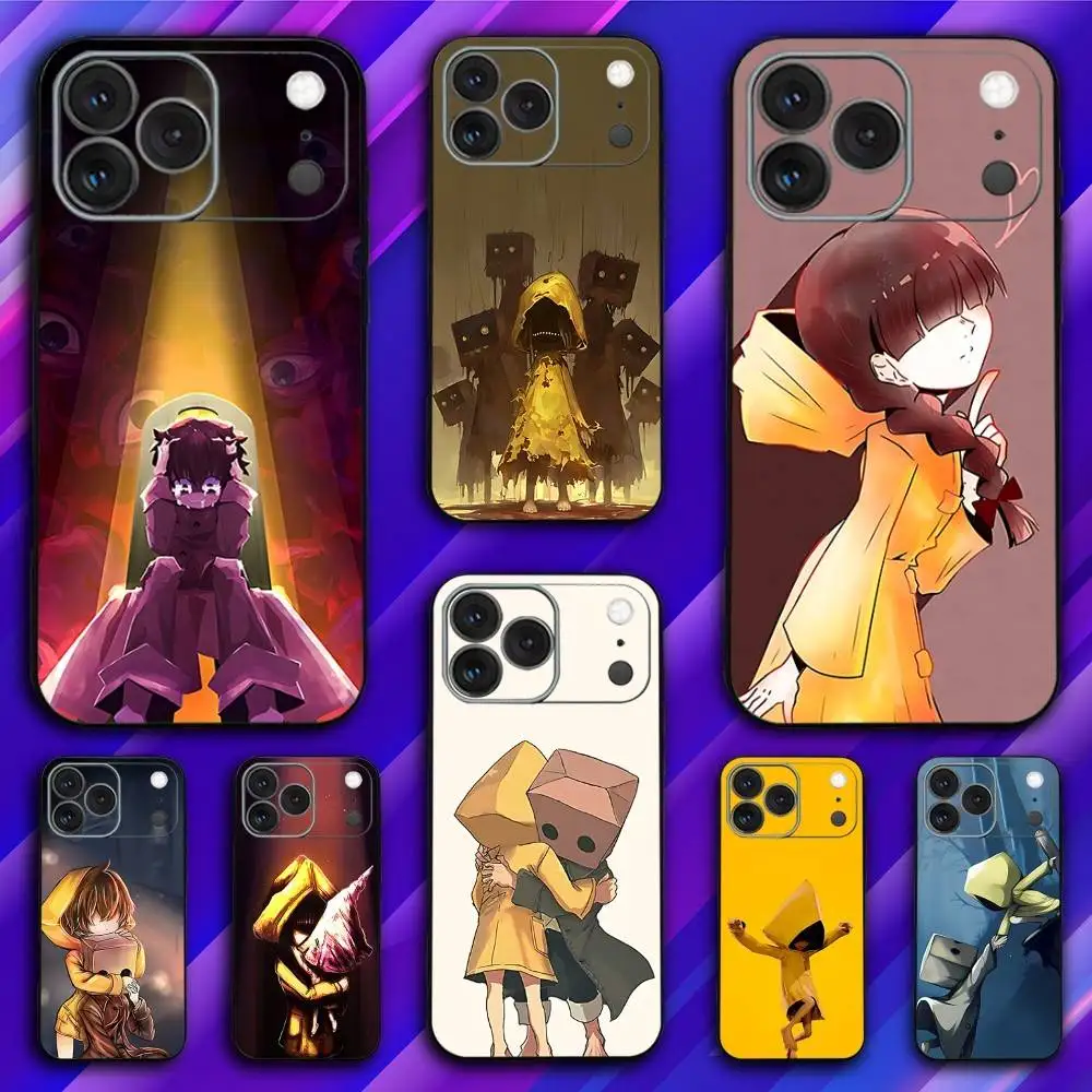 

Little Game N-Nightmares Phone Case For iPhone 17,16,15,14,13,12,11,Pro,Max,Plus,X,XS,SE4,E,Mini,Soft Black Case