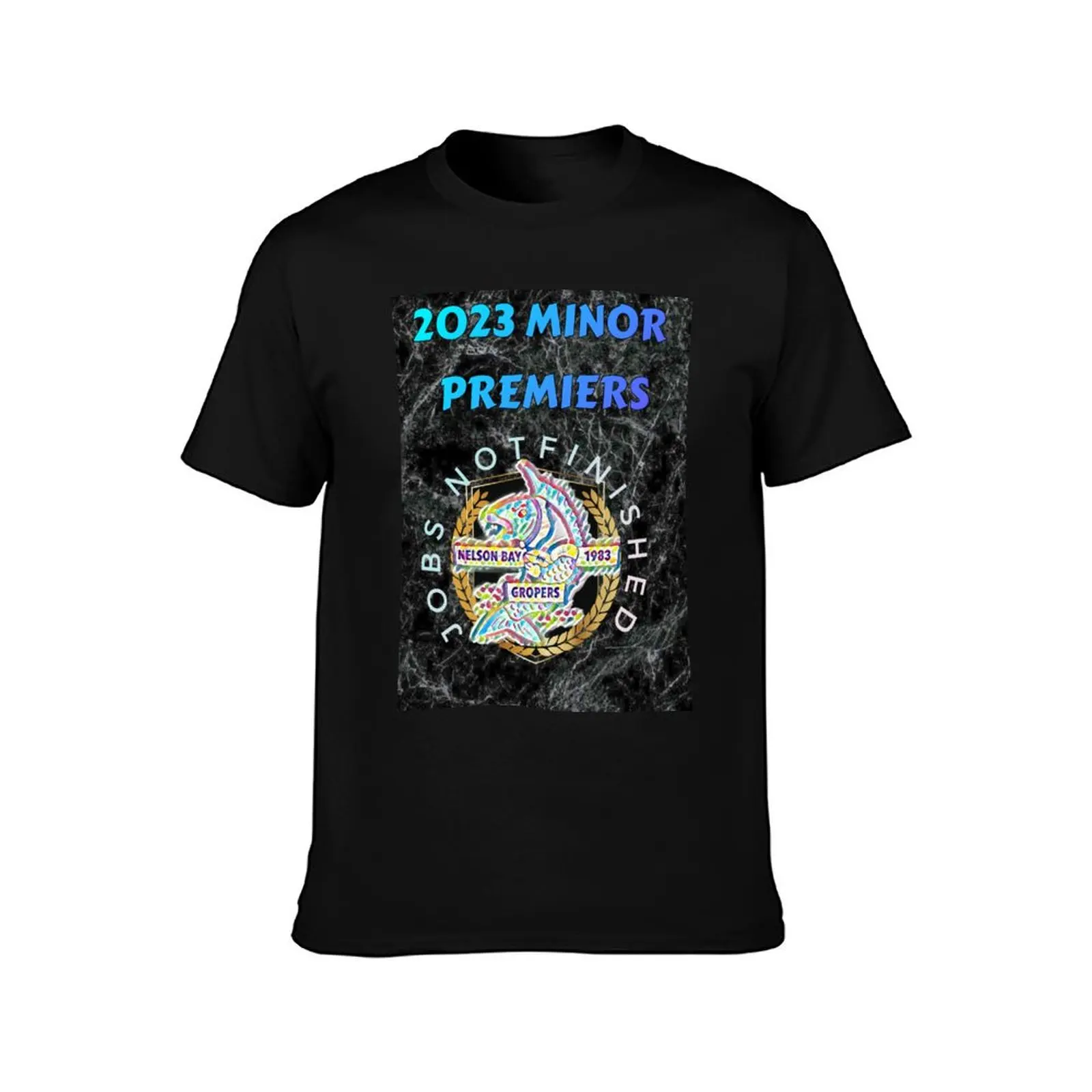 2023 Minor Premiers T-Shirt t shirts for man pack white T-Shirt