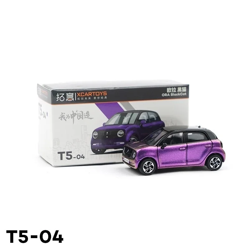 Xcartoys 1:64 ORA Blackcat T5-04 Alloy Simulation Model Car