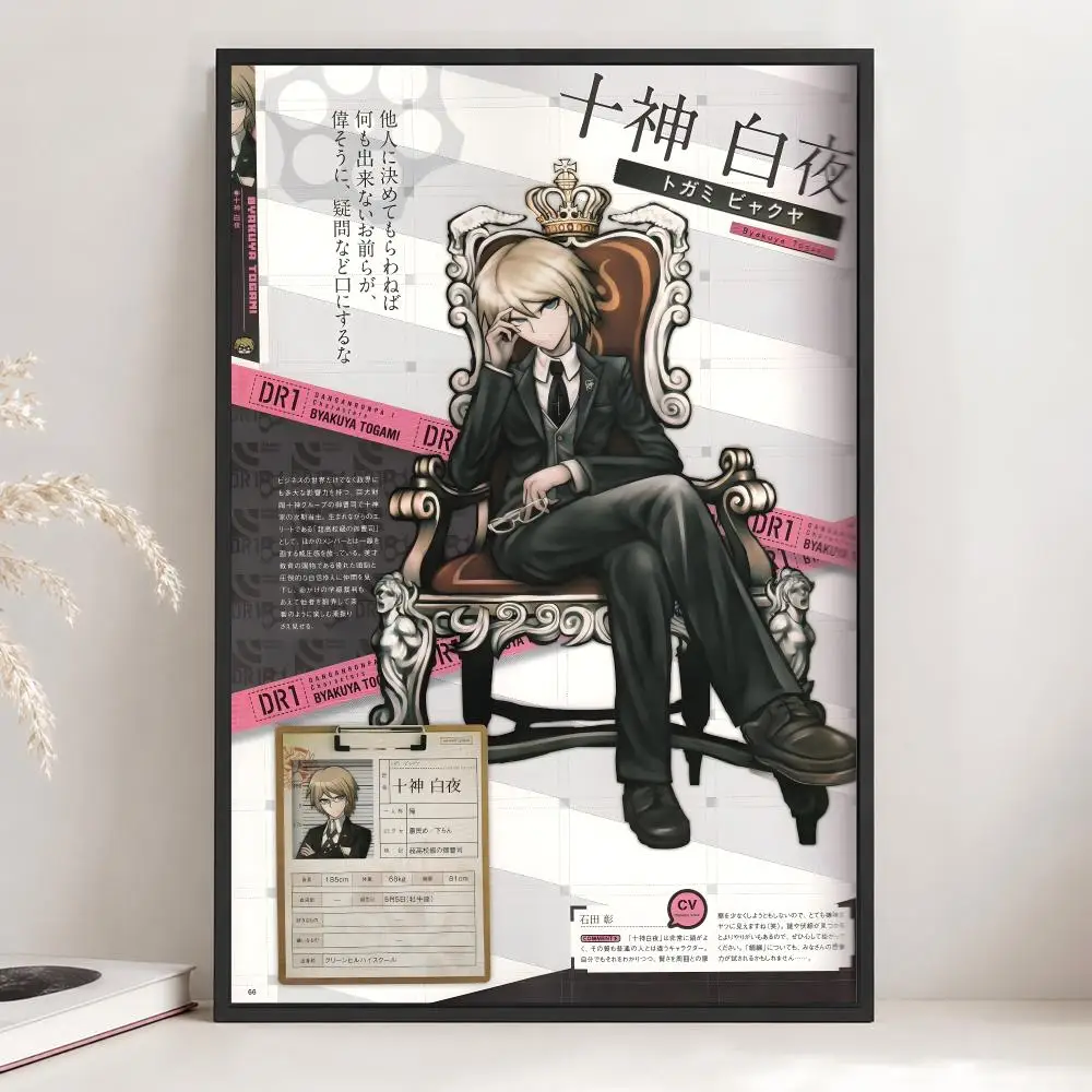 Danganronpa Spiel-Poster, Grafisches Wandkunst-Poster, HD-Wasserdichter PP-Papierdruck für Schlafzimmer, Wohnzimmer, Bürodekoration, Geschenk – Detail 26