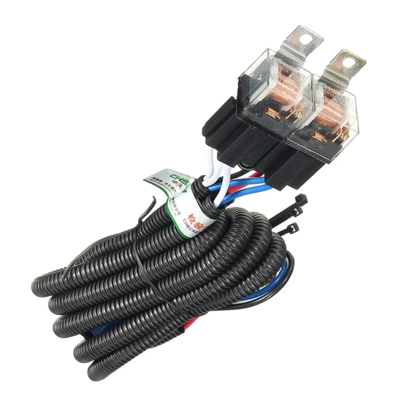 

12V Car LED LED Headlamp Brightener Wiring Harness Waterproof Drop shipping