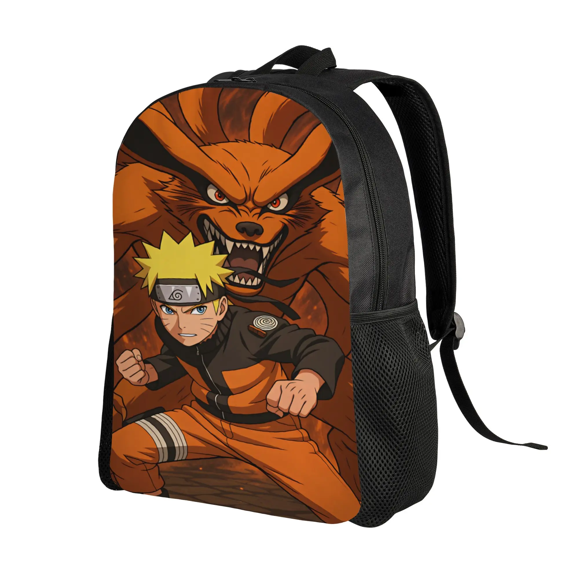 Uzumaki Backpack  Travel Backpacks Teen Kawaii High School Bags Colorful Large Rucksack