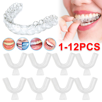 Orthodontic Braces Dental Braces Smile Teeth Alignment Trainer Instanted Silicone Teeth Retainer Mouth Guard Braces Tooth Tray