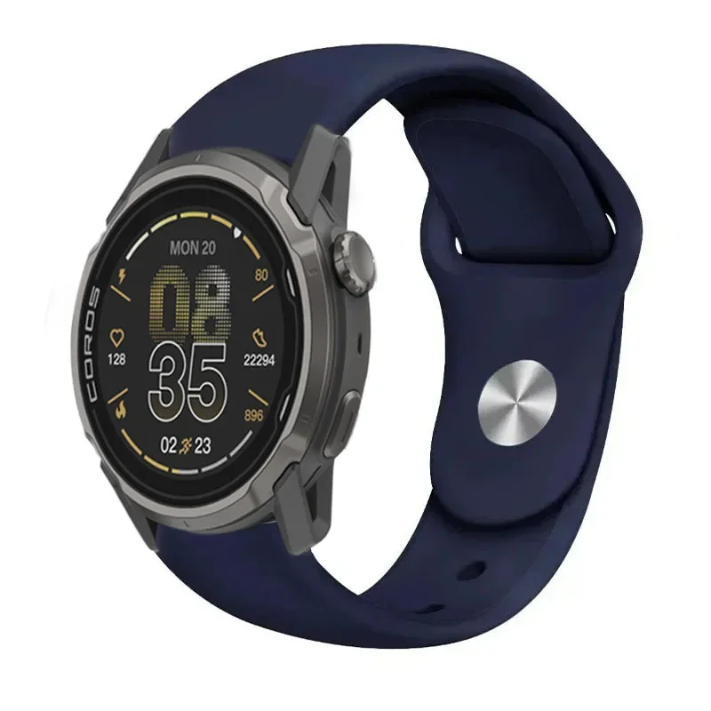 18/20/22 مللي متر حزام رياضي من السيليكون لساعة COROS APEX 4 42 مللي متر/2 Pro حزام ساعة مريح CMF ساعة 3-2-1 Pro Suunto عمودي 2-1 #2